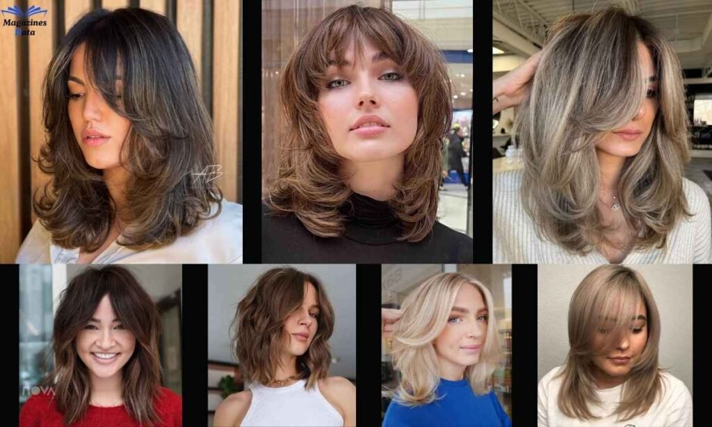 face framing layers short hair