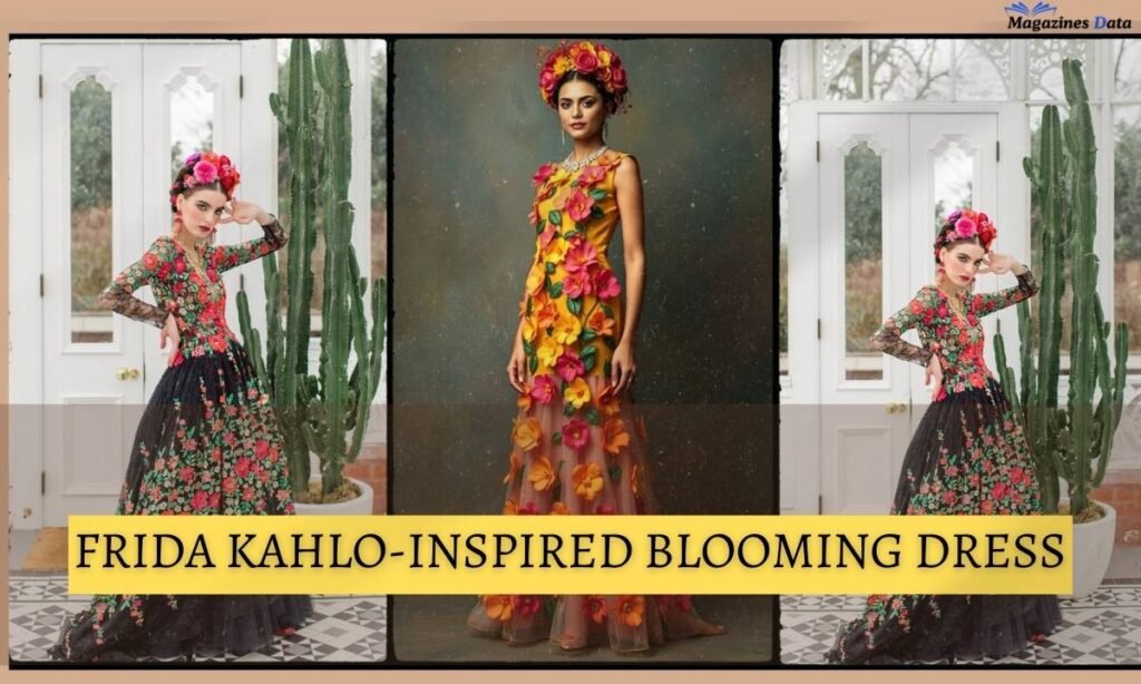 Frida Kahlo-Inspired Blooming Dress