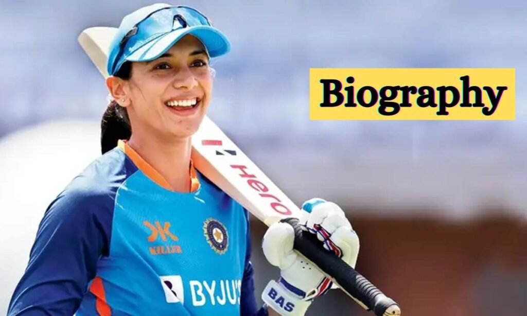 Smriti Mandhana Biography